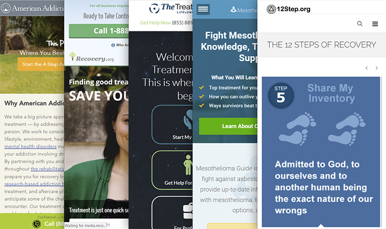 Competitive mobile traffic data showing why a mobile-first redesign mattered
